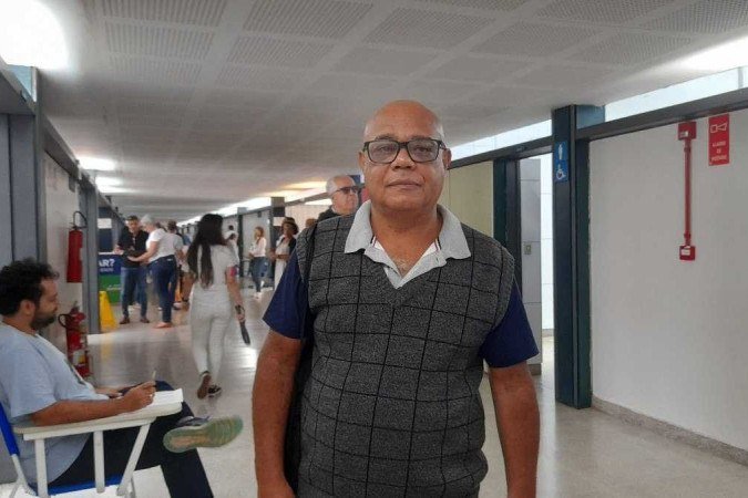 Daniel Araújo, 60, quer cursar história, um desejo antigo - (crédito: Leticia Mouhamad/CB/D.A Press) Daniel Araújo, 60, quer cursar história, um desejo antigo - (crédito: Leticia Mouhamad/CB/D.A Press)