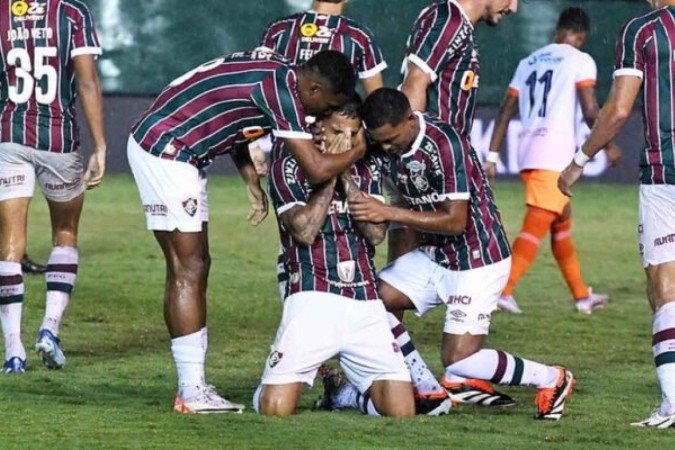 Fluminense vence o Nova Iguaçu no Luso Brasileiro -  (crédito: Foto: Mailson Santana/FFC)