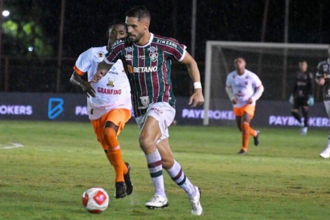 Renato Augusto concede entrevista após estrear no Fluminense - (crédito: Foto: Mailson Santana/FFC) Renato Augusto concede entrevista após estrear no Fluminense - (crédito: Foto: Mailson Santana/FFC)