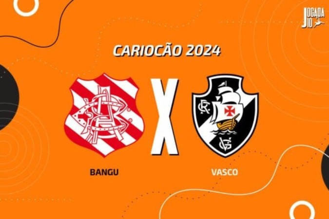 Bangu x Vasco -  (crédito: Foto: Arte Jogada10)