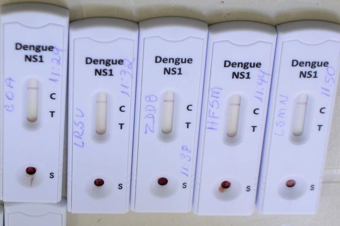 Casos de dengue aumentaram 170% em janeiro: MG pode ultrapassar DF no número relativo de incidência -  (crédito:  Marcelo Ferreira/CB/D.A Press)