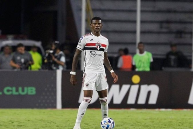 Arboleda negocia renovação com o São Paulo -  (crédito:  Rubens Chiri/Perspectiva)