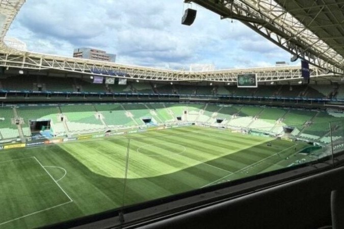 Empresa vai trocar grama do Allianz Parque -  (crédito: Foto: Staff images)