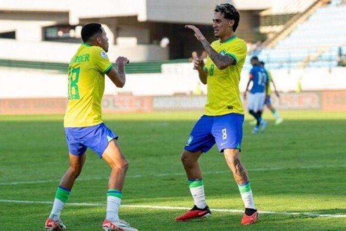 Brasil vence o Equador de virada - (crédito: Foto: Joilson Marconne/CBF) Brasil vence o Equador de virada - (crédito: Foto: Joilson Marconne/CBF)