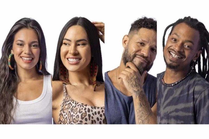 Quem está no sexto Paredão do BBB 24? Alane, Isabelle, Juninho e Luigi formam a berlinda -  (crédito: Reprodução/Globo)