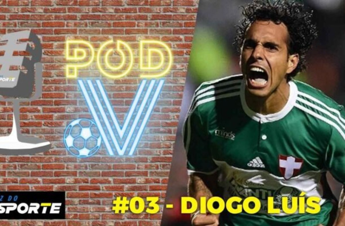 Pod V, o podcast da Voz do Esporte, recebe nesta terça o ex-jogador Diogo