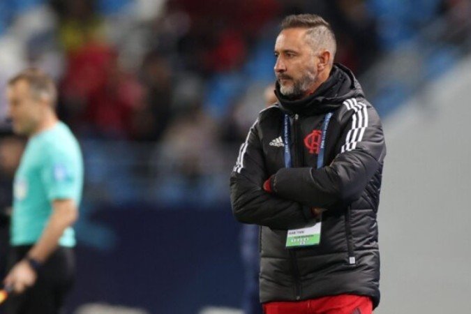 Vitor Pereira comandou o Corinthians em 2022 - (crédito: AFP via Getty Images) Vitor Pereira comandou o Corinthians em 2022 - (crédito: AFP via Getty Images)