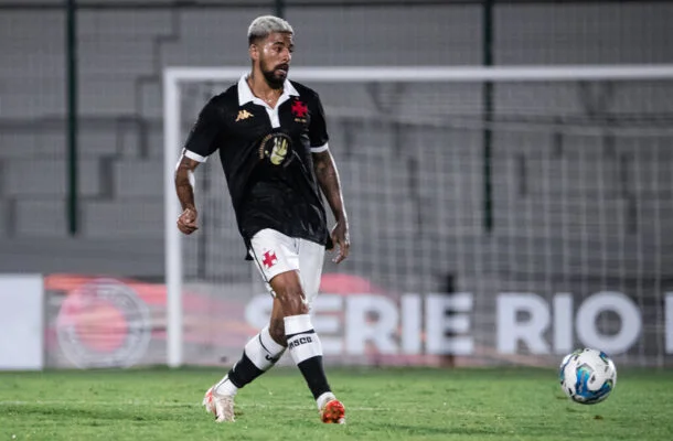 Paulinho é uma peça com dificuldade de substituição no Vasco por poder atuar no ataque e na defesa -  (crédito: Leandro Amorim/Vasco)