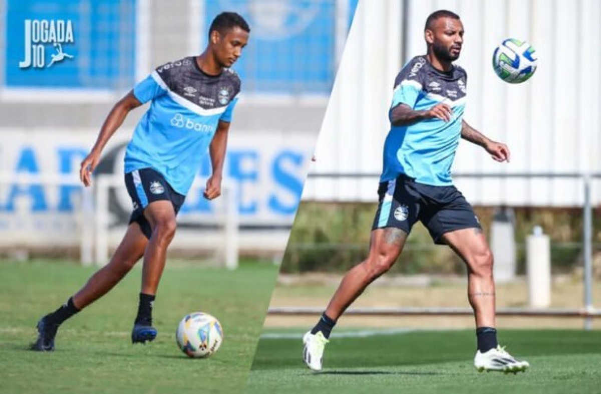 André Henrique e JP Galvão competem por vaga no Grêmio