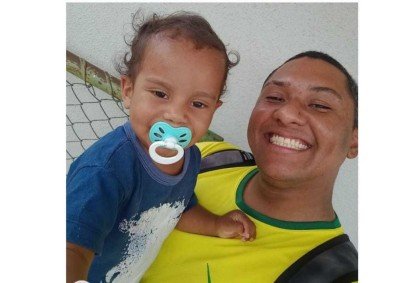 Pai lamenta morte do filho -  (crédito: Arquivo pessoal) -Pai lamenta morte do filho -  (crédito: Arquivo pessoal)