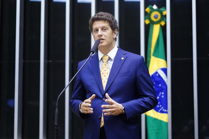 Esta é a segunda vez que o ex-ministro do Meio Ambiente de Bolsonaro desiste de concorrer à prefeitura da capital paulista -  (crédito: Câmara dos Deputados)