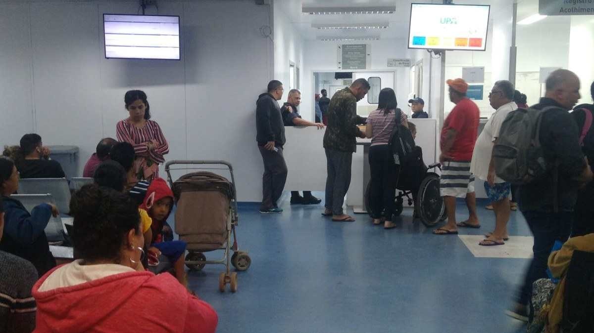 UPA de Ceilândia cheia de pacientes com sintomas da dengue