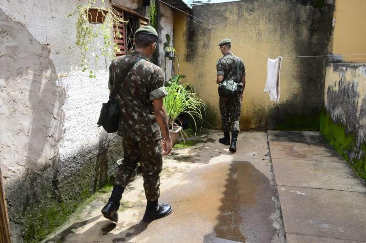 Exército Brasileiro atua no combate à dengue no DF
