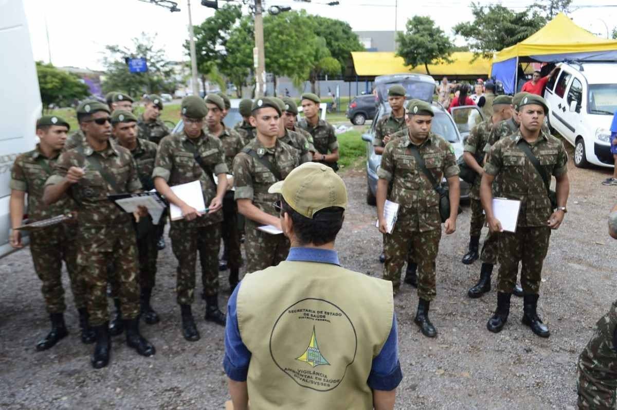 Exército Brasileiro reforçará ações de combate à dengue no DF