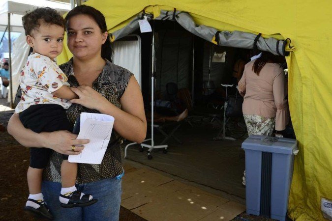 Filho de Francisca, Nicolas foi atendido e encaminhado para a UBS 