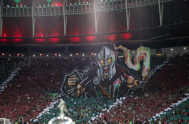 Fluminense encara o recém promovido Sampaio Corrêa no Maracanã  -  (crédito:  Foto Lucas Bayer/Jogada10)