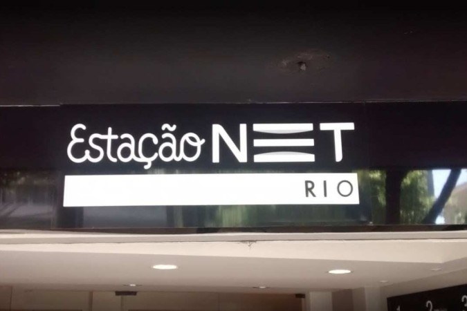 Público fica preso em cinema no Estação Net Rio, localizado em Botafogo, no Rio de Janeiro -  (crédito: Google Maps )