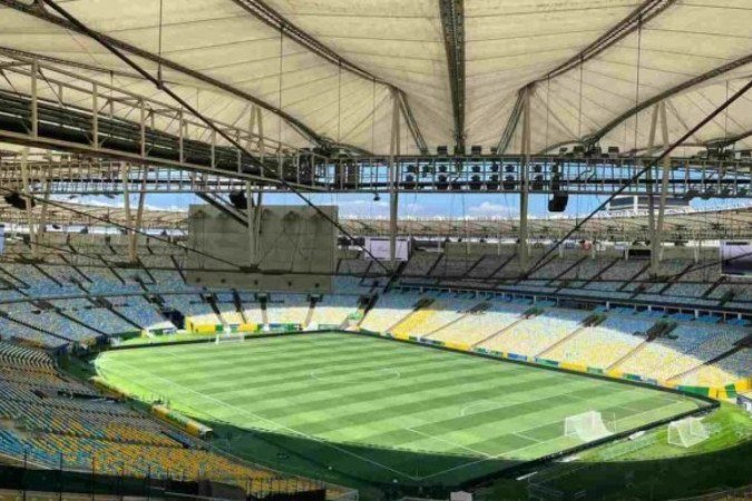 Dupla Fla-Flu questiona proposta do Vasco por Maracanã -  (crédito: Foto: Divulgação Twitter/Maracanã)