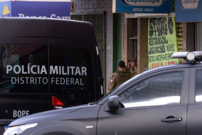 O DF sofreu uma diminuição de 31,5% no contingente policial nos últimos 10 anos -  (crédito: Minervino Júnior/CB/D.A.Press)