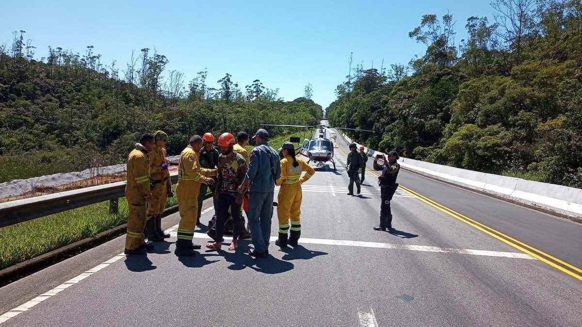 Turista é resgatado após passar 5 dias perdido em trilha em Bertioga (SP)