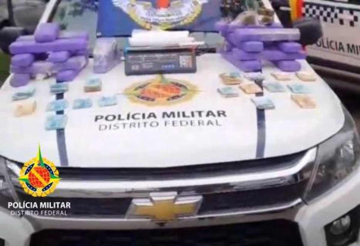 Três traficantes são presos após denúncia no Riacho Fundo II