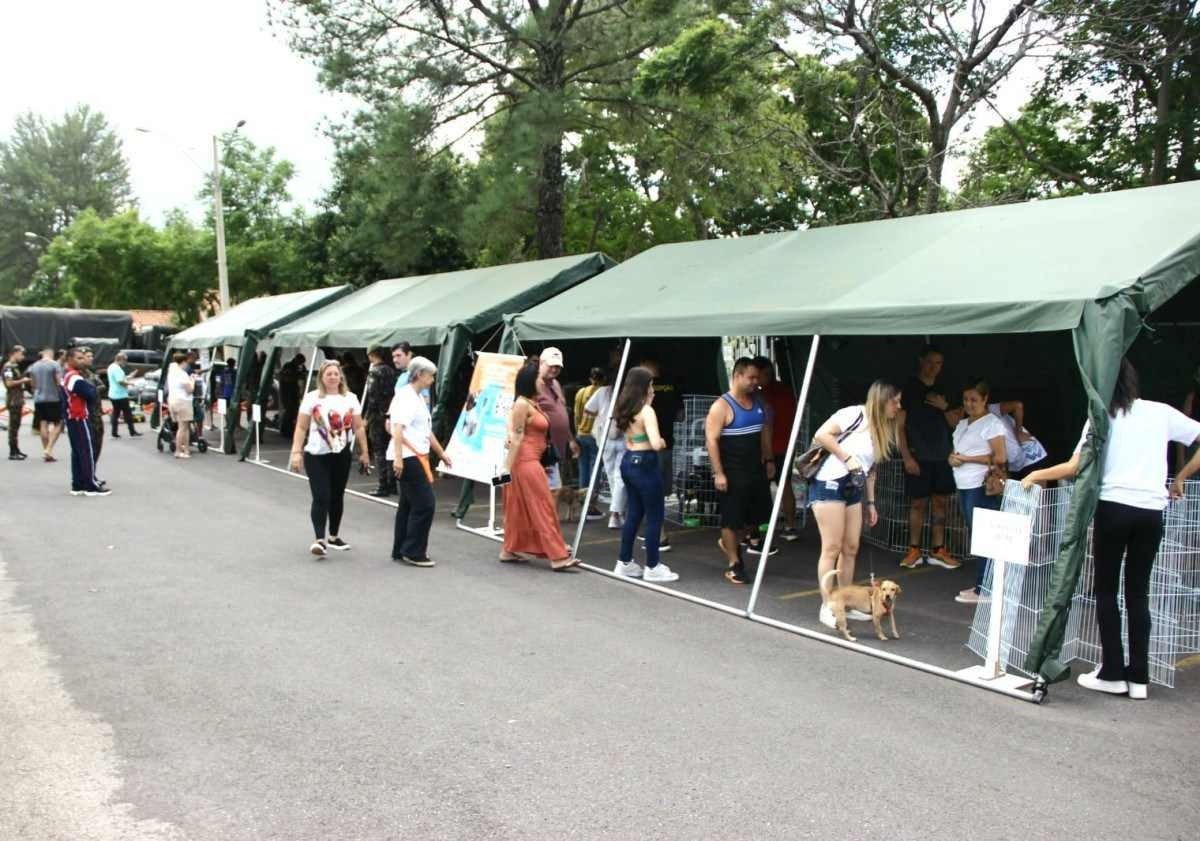 Militares realizarão feira de adoção de animais domésticos neste sábado (3/2)