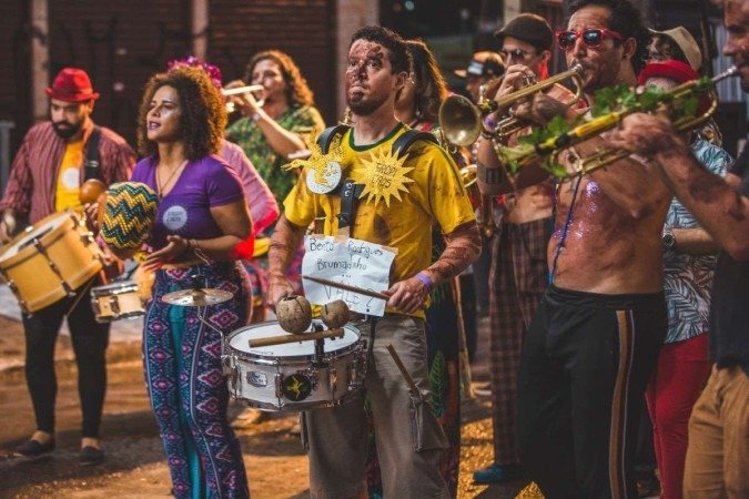 Bloco Suvaco da Asa pronto para desfilar -  (crédito: Divulgação/Artur Dias)