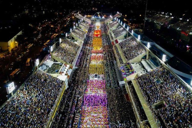 A folia na Marquês de Sapucaí começa neste domingo - (crédito: Divulgação/Liesa) A folia na Marquês de Sapucaí começa neste domingo - (crédito: Divulgação/Liesa)