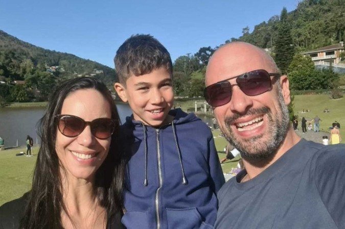 Jorge é filho de André Felipe e Gabriela, atletas de longa data  -  (crédito: Arquivo pessoal )
