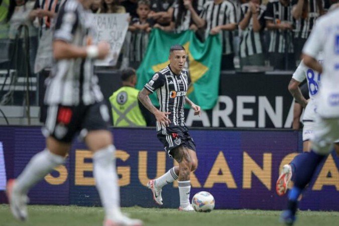 Otávio concluiu que os atletas terão de suportar a pressão após a derrota  -  (crédito: Foto: Pedro Souza/Atlético)