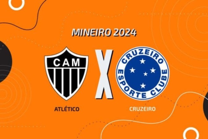 Atlético x Cruzeiro -  (crédito: Foto: Arte Jogada10)