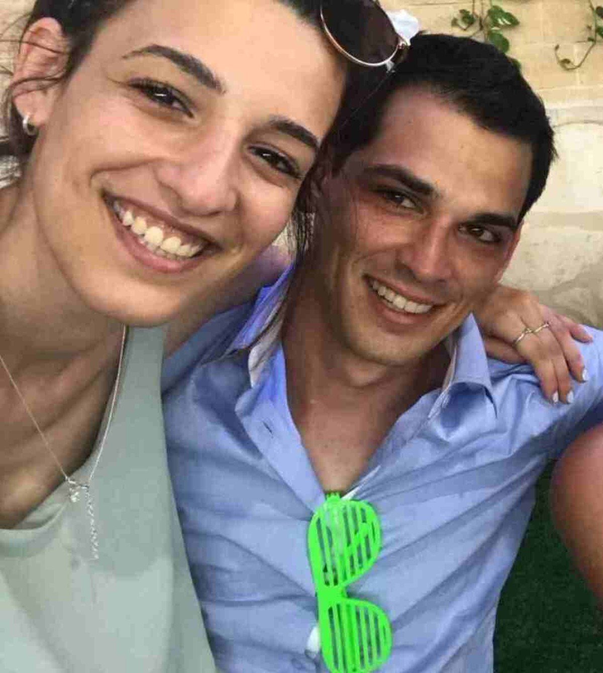 Dolev Yehoud, 35 anos, e a irmã Arbel, 28: levados do kibbutz de Nir Oz 