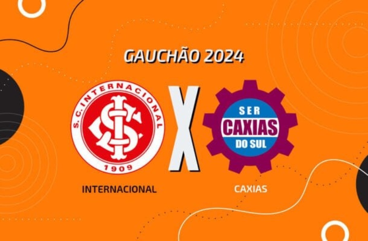 Internacional x Caxias, AO VIVO, com a Voz do Esporte, às 15h