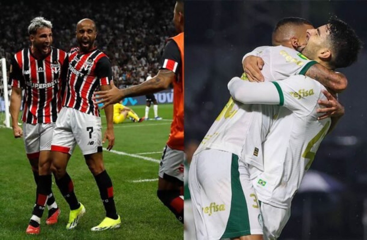 Supercopa coloca histórico favorável do São Paulo contra o Palmeiras em jogo