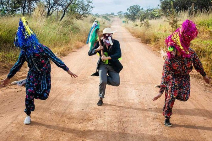 Espetáculo Na Pegada Popular no Coração do Brasil, da Da Transições Cia. de Dança e Artes, que se apresenta no Festival Paraísos Tropicais, no CCBB