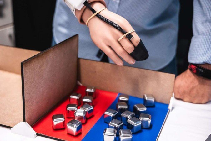 Por meio da peça, foi possível testar diferentes sensações