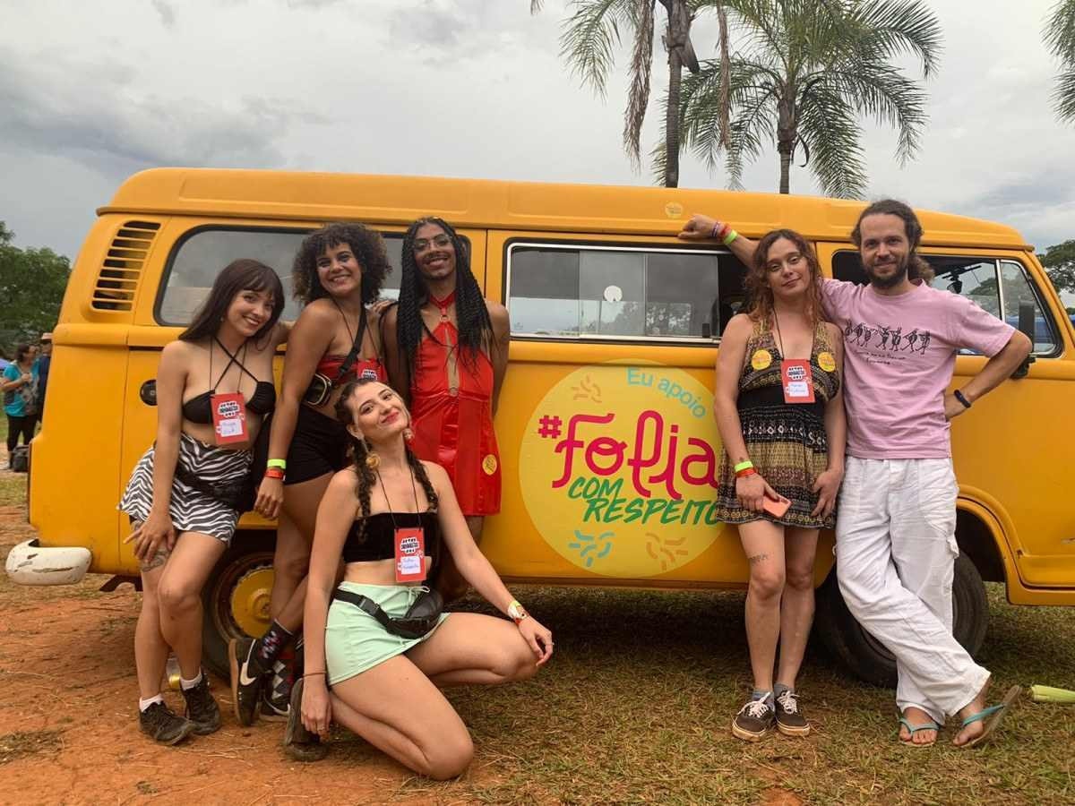 O carnaval 2024 contará com dois postos móveis da Folia com Respeito