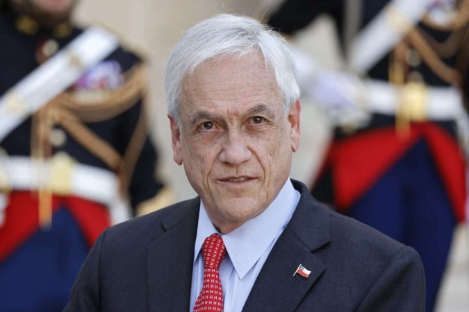 Piñera morreu hoje em um acidente de helicóptero -  (crédito: Ludovic Marin/AFP)