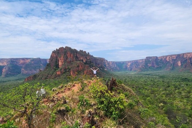 Chapada dos Guimarães precisa estar na sua lista se você é um apaixonado pela natureza -  (crédito: Uai Turismo)