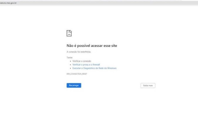 Portal Único de o ao Ensino Superior saiu do ar pouco depois da lista de aprovados ficar disponível - (crédito: Reprodução) Portal Único de o ao Ensino Superior saiu do ar pouco depois da lista de aprovados ficar disponível - (crédito: Reprodução)