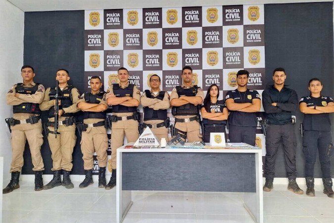 O nome da operação faz referência ao deus grego Baco, onde ocorriam festas em homenagem a ele com consumo exacerbado de álcool, orgias, desordem e escândalos -  (crédito: PCMG/Divulgação)