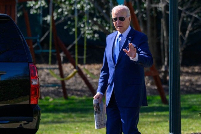 Biden anuncia normas rígidas contra poluição nos EUA e incomoda indústria       -  (crédito: Reprodução/Mandel NGAN / AFP)