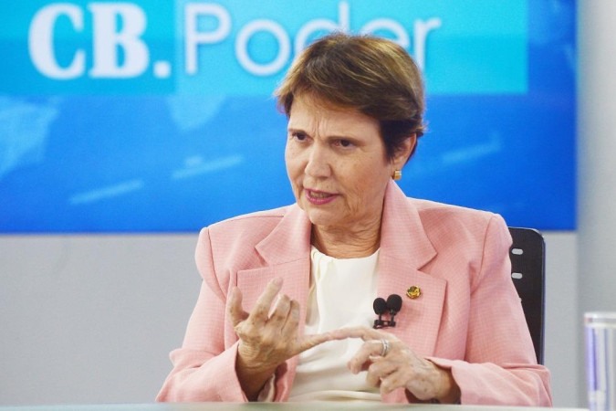 A senadora Tereza Cristina (PP-MS), líder do partido na Casa -  (crédito:  Ed Alves/CB/DA.Press)