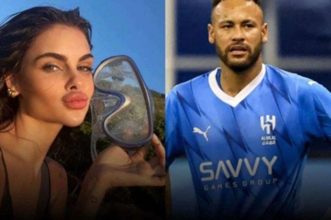 Amanda Kimberlly e Neymar Jr -  (crédito: Reprodução Instagram)