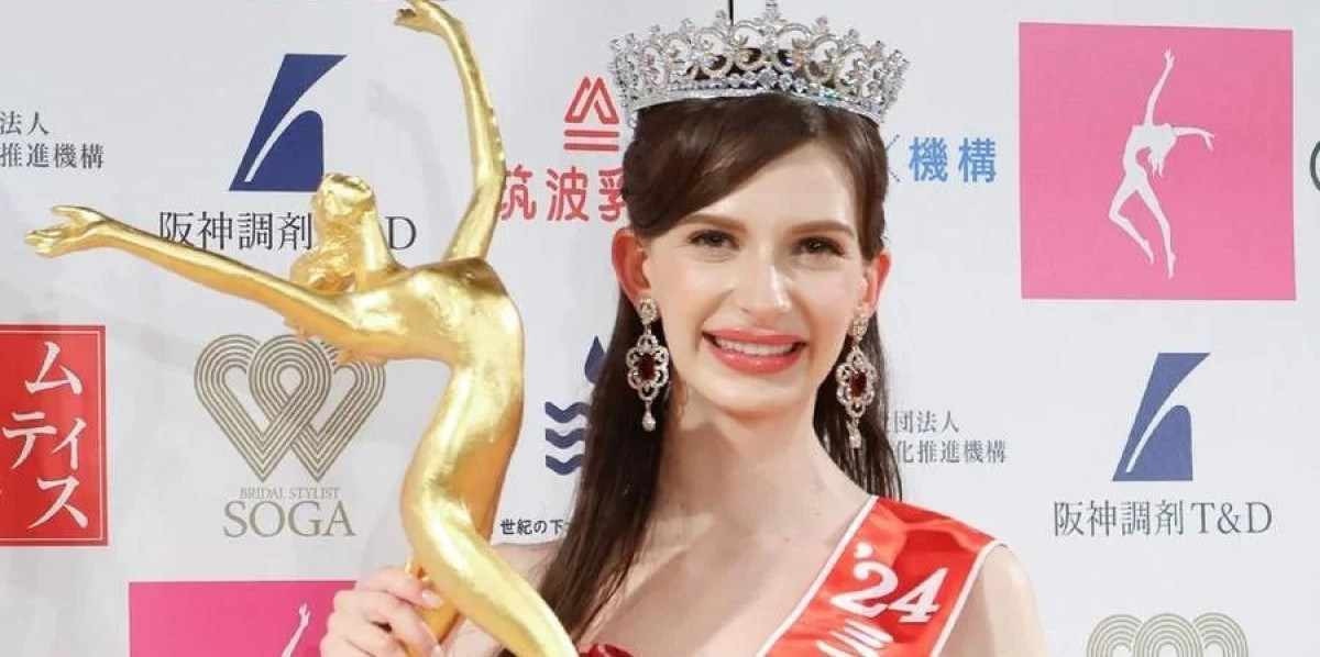 Vencedora ucraniana do Miss Japão renuncia ao título por caso de amor