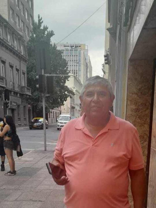 Juan Carlos Aguilar, mineiro resgatado da mina de San José (no Chile)