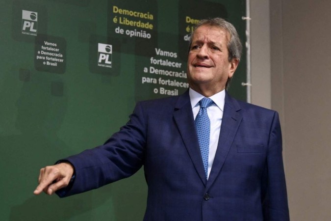 O ex-deputado Valdemar Costa Neto, presidente do PL -  (crédito:  AFP)