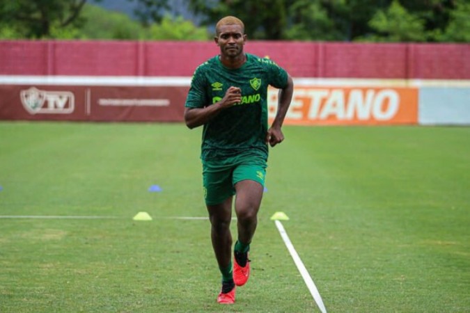 Marlon iniciou pré-temporada, mas se lesionou -  (crédito: Foto: Marcelo Gonçalves/Fluminense)
