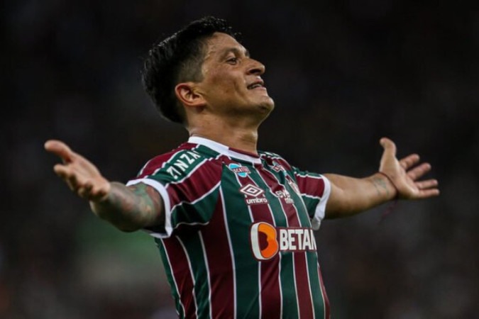 Cano tem dois gols marcados na temporada 2024 pelo Fluminense -  (crédito: Foto: Marcelo Gonçalves/Fluminense)