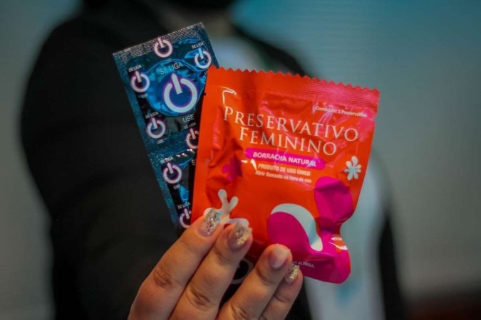 Importância do uso de preservativos, tanto masculinos quanto femininos, é consenso entre especialistas -  (crédito: Daiane Mendonça/ Governo de Rondônia)